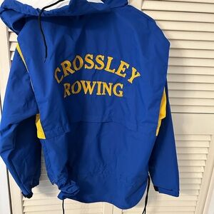 Blue and Yellow Crossley Rowing Jacket